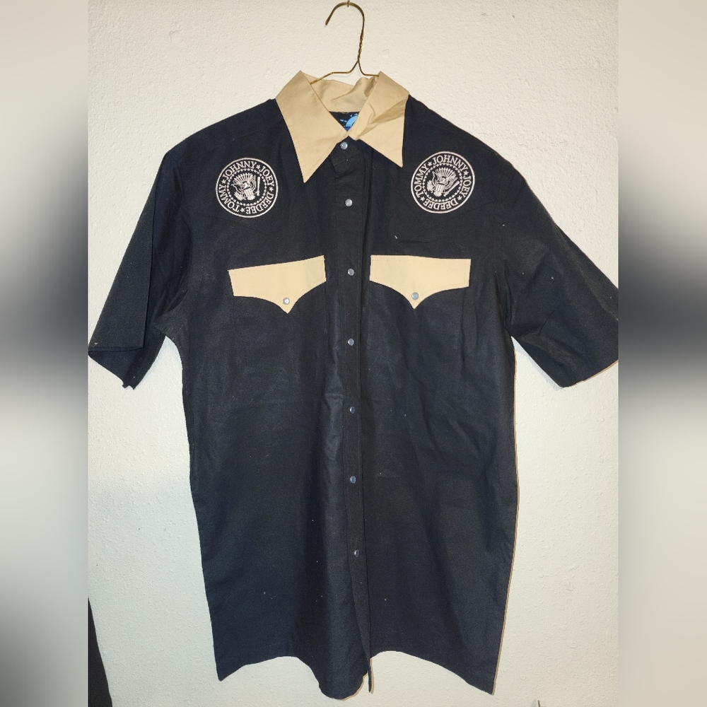 Ramones buttoned up shirt